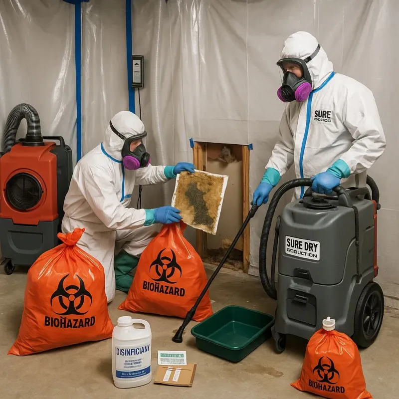 Contaminated Water Handling Protocols process in Rockwell, NC