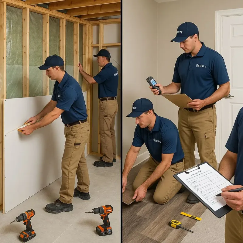 Repairs and Reconstruction process in Rockwell, NC