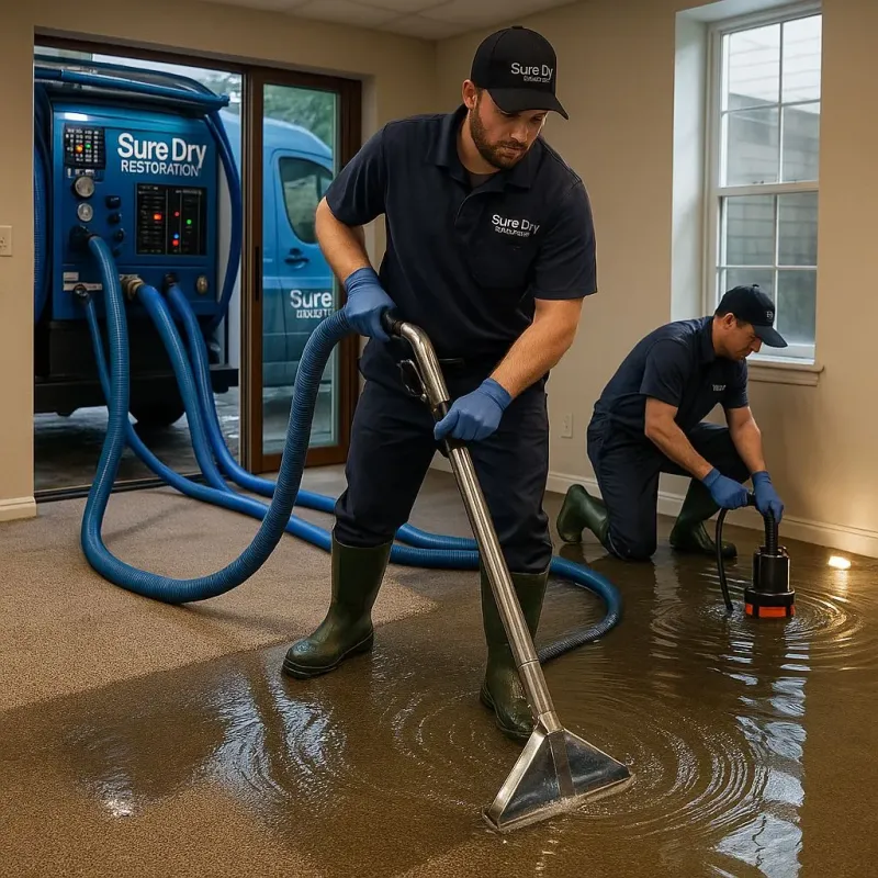Water Extraction and Removal process in Rockwell, NC